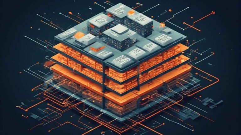 Cloud native data warehouse architecture diagram showing separation of storage and compute layers