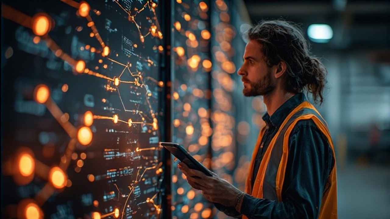 Data warehouse infrastructure setup checklist with server configuration and network topology