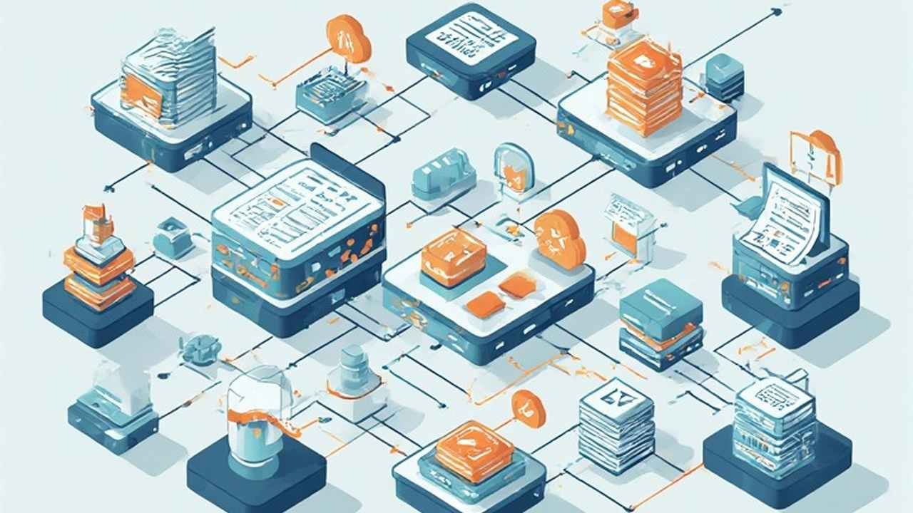 Flowchart illustrating vendor selection process for compliance-focused enterprise database implementations