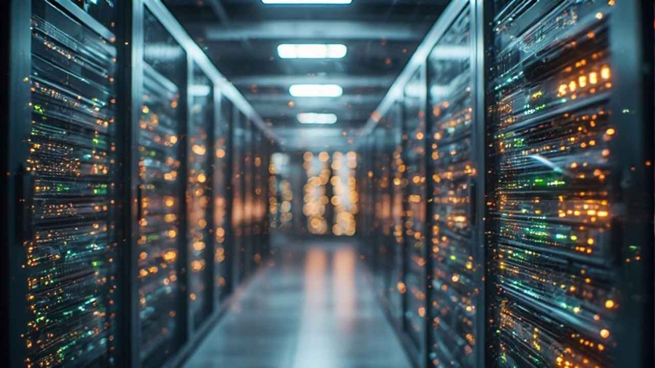 Horizontal versus vertical database scaling visualization with multiple server nodes